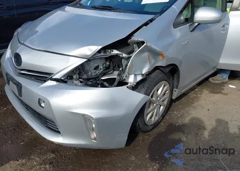 2012 Toyota Prius V Two from USA, damaged, VIN JTDZN3EUXC3169497